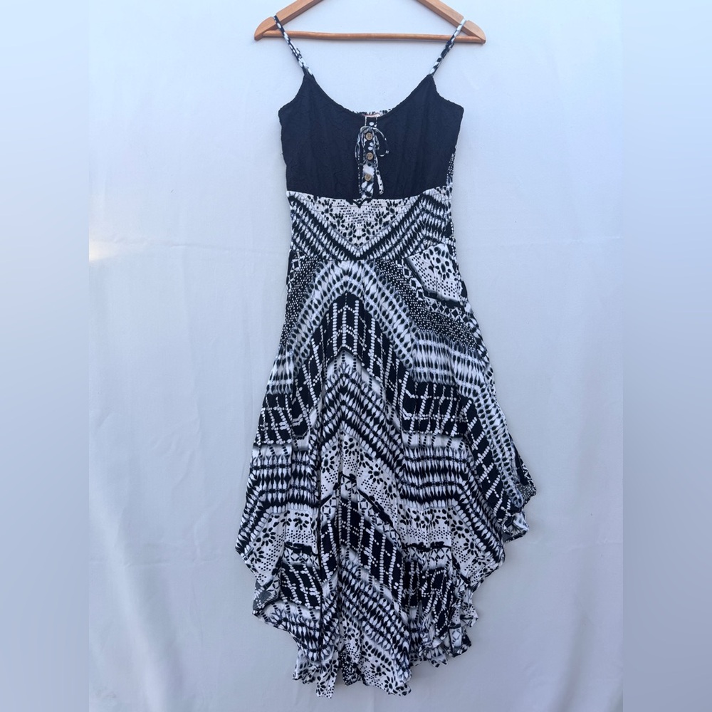 Joe Browns Black & White Boho Maxi Dress — Size 6‎
